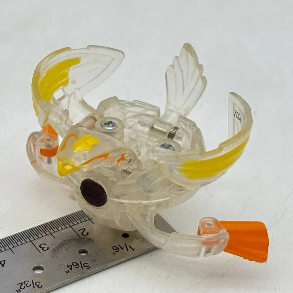 Bakugan Cosmic Ingram Clear Crystal 700G Gundalian Invaders Haos Ventus Toy